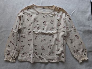 Tshirt ML crème masques animaux - 4A - Kiabi