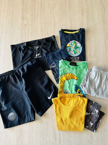Lot de vêtements été enfant garçon multiples marques