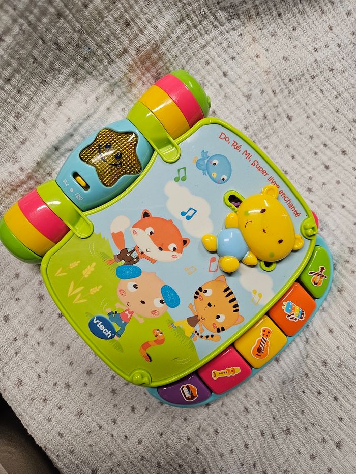 Livre musical vtech