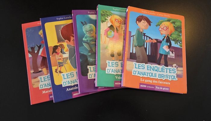 Livres Les enquêtes d'Anatole Bristol x5