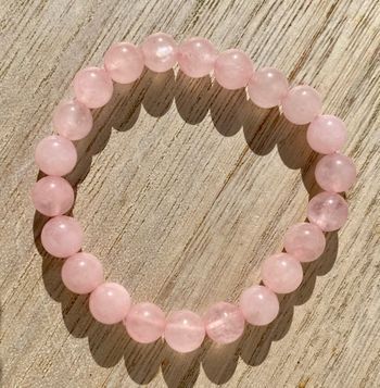 Bracelet quartz rose