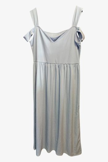 Robe élégante longue extensible T46