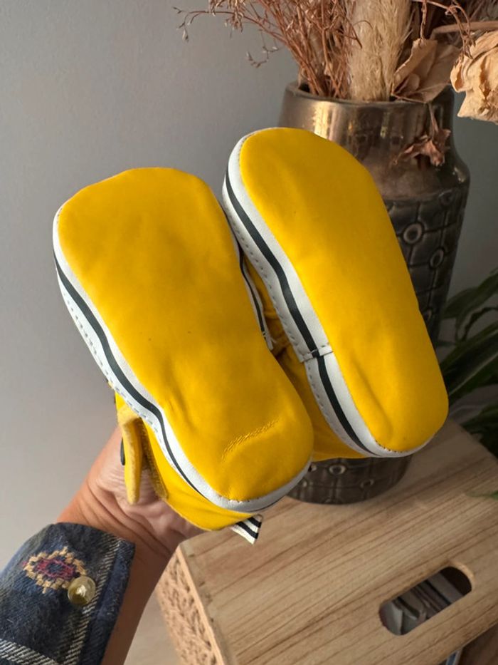 🌸Bottes pluie bébé Petit bateau jaune marin - photo numéro 6