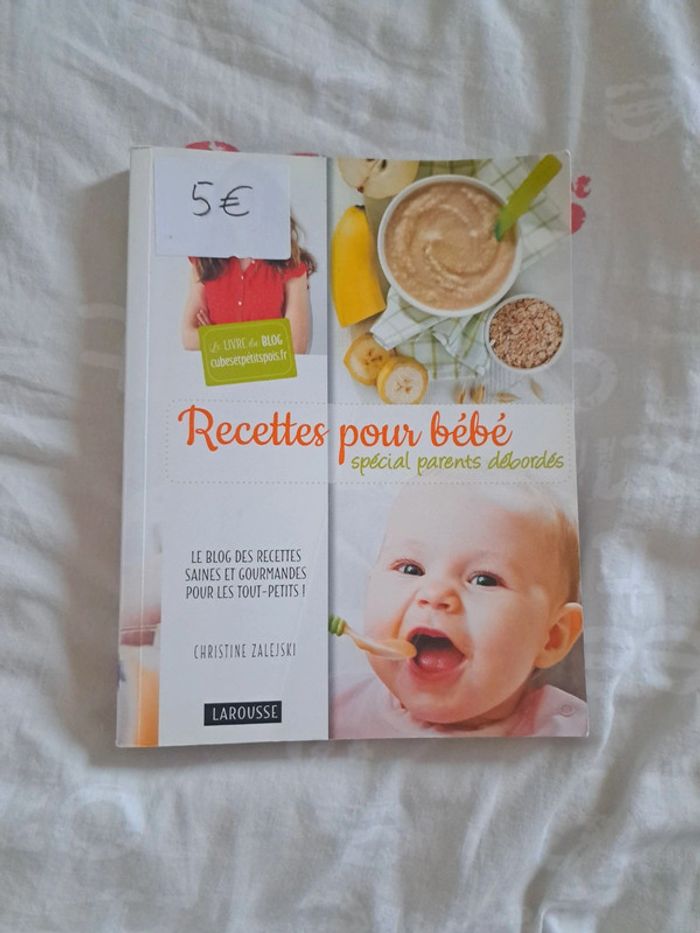 Livre recettes pour bébé - photo numéro 1