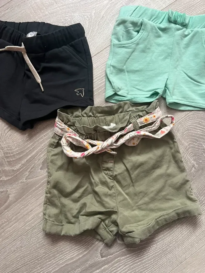 Shorts bébé fille - photo numéro 2