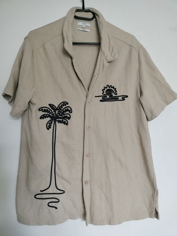 Chemise beige regular homme