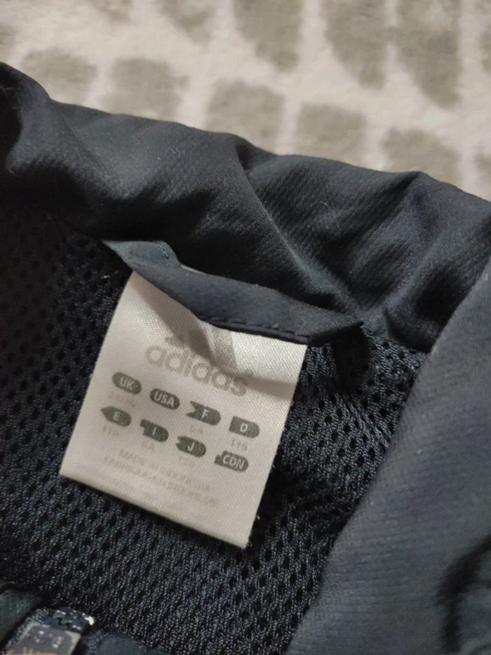 Veste sport survêtement Adidas 6 ans - photo numéro 3