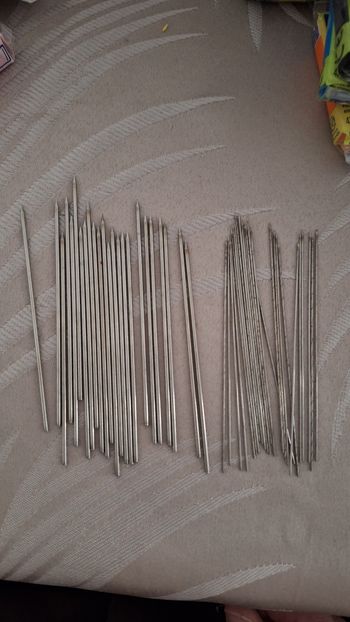 Lot de 49 aiguilles pâte fimo