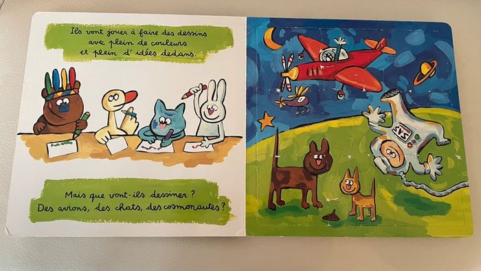 Livre puzzle - Anatole et ses copains - photo numéro 2