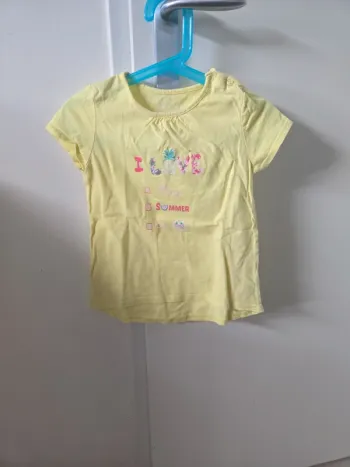 T-shirt fille in extenso
