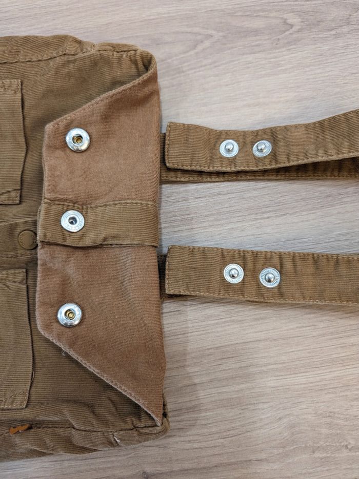 Salopette camel neuve Obaibi - Taille : 1 mois - photo numéro 3