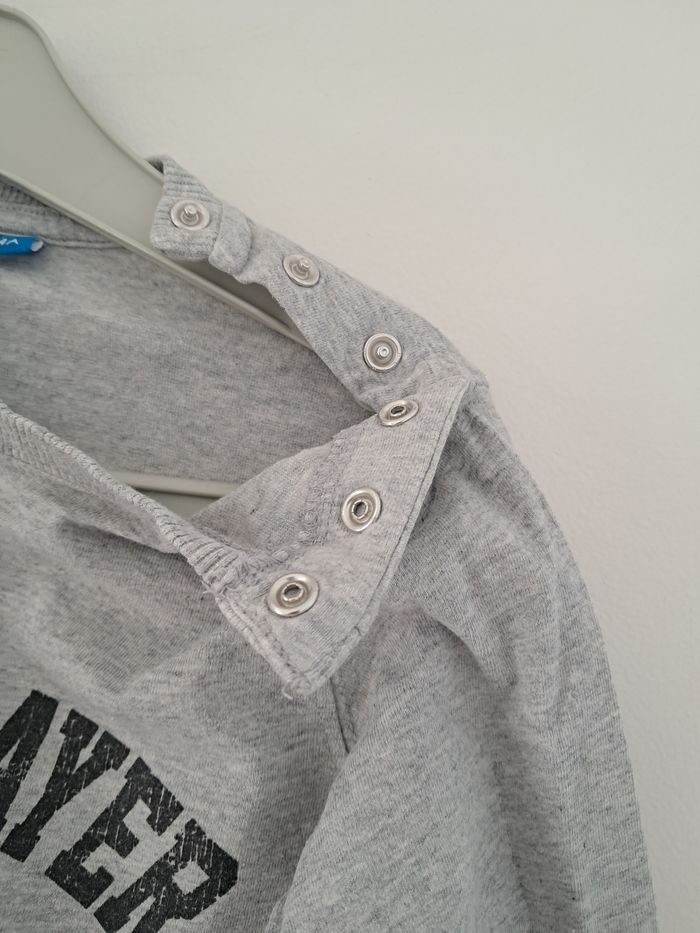 Tee-shirt manche longue 4 ans mickey - photo numéro 3