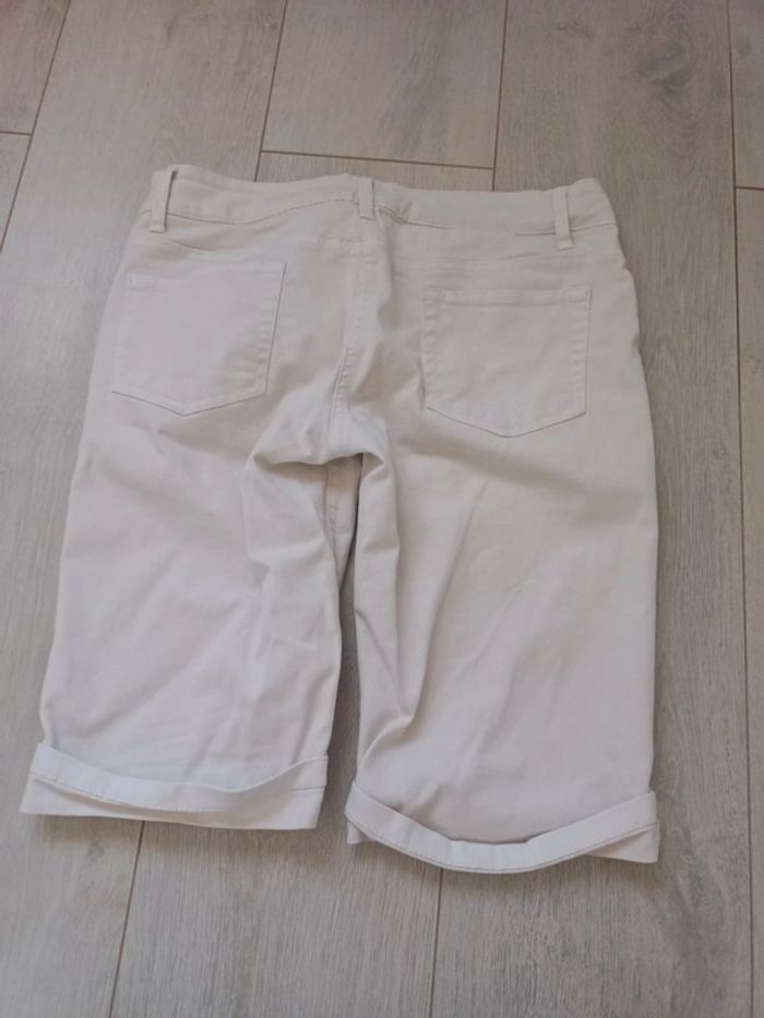 Bermuda blanc Pimkie 36 - photo numéro 3
