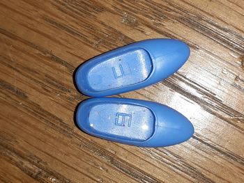 🎀 Escarpins Bleu poupée mannequin