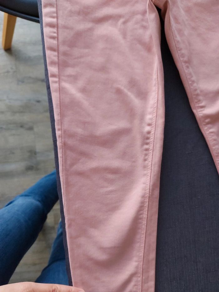 Pantalon skinny Kiabi 7 ans rose clair - photo numéro 5