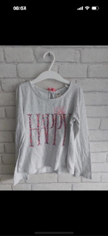 Tee shirt manches longues Oshkosh taille 6 ans