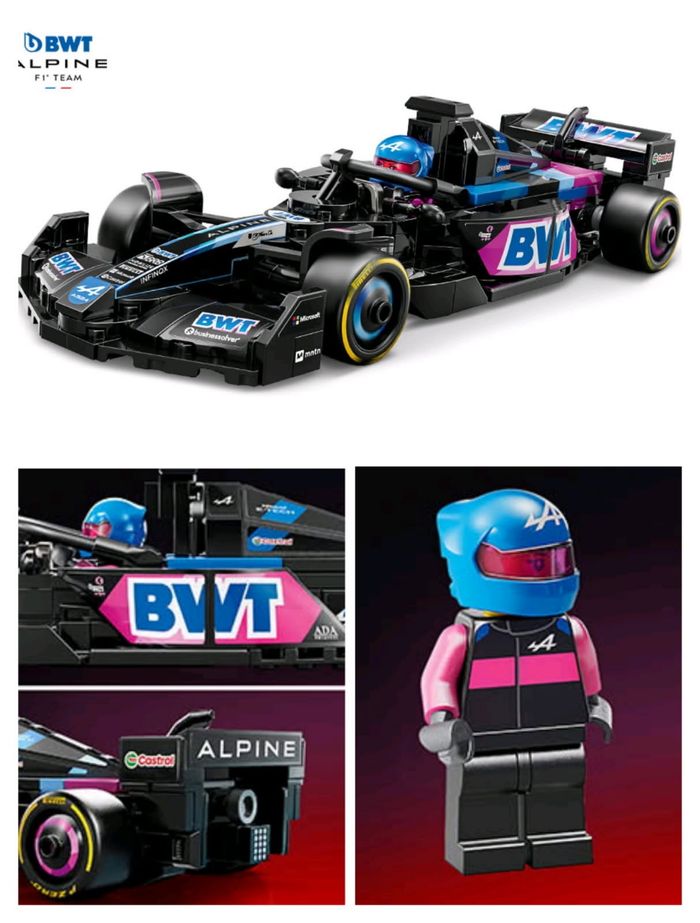 Lego voiture F1 alpine - photo numéro 2