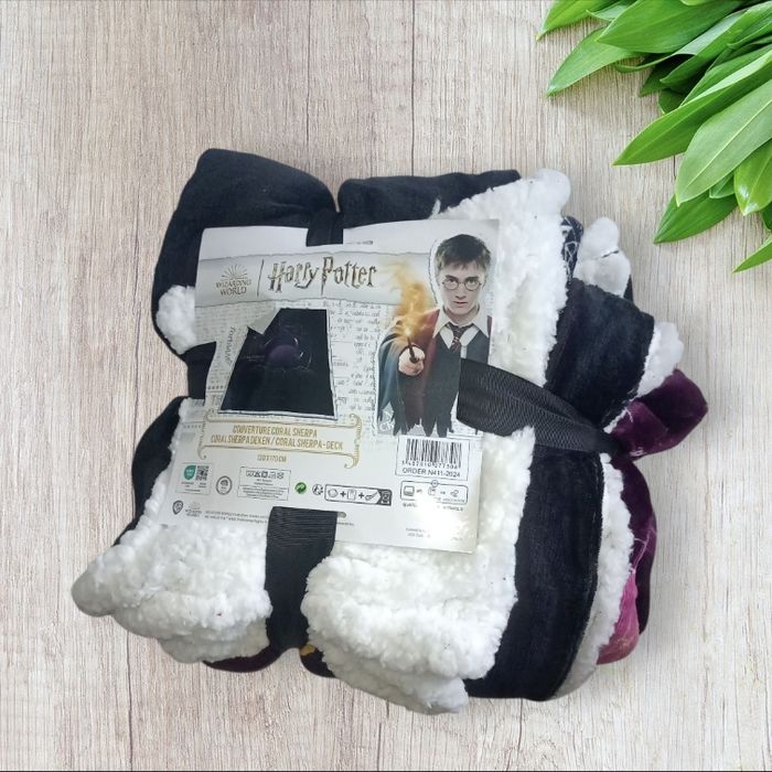 Grande couverture sherpa harry potter - photo numéro 2
