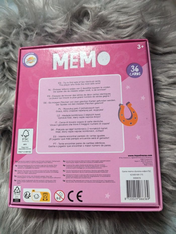 Jeu mémo cheval - photo numéro 2