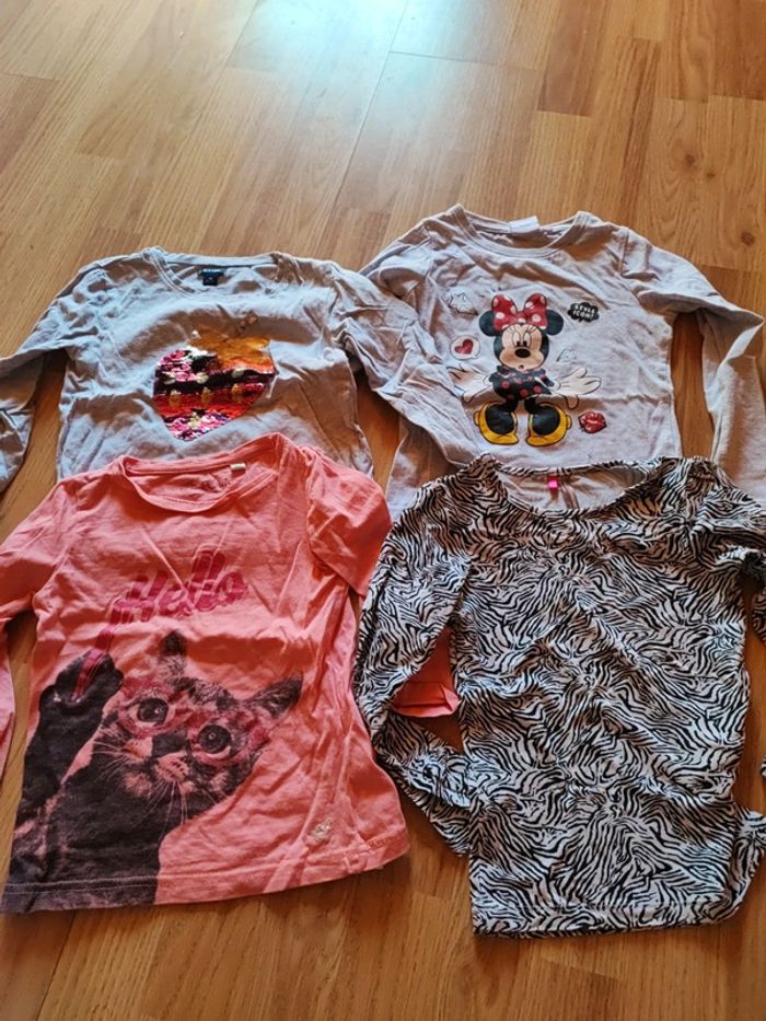 Lot T-shirts 4 ans