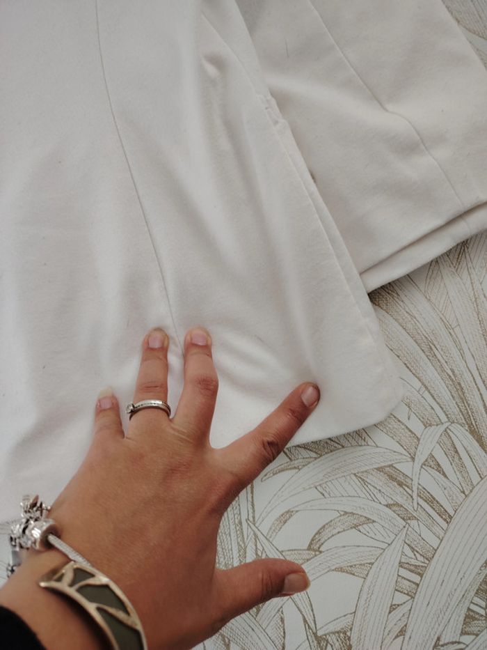 veste blanche taille 34 - photo numéro 7