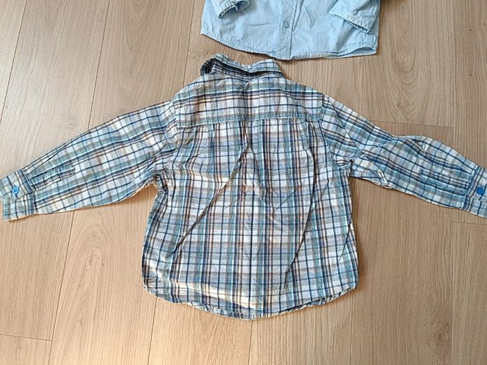 Lot de 2 chemises manches longues 3 ans - photo numéro 3