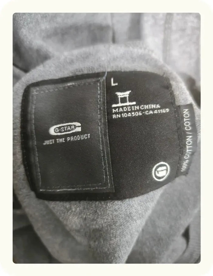 Pull col V Homme G-star Taille 40 L - photo numéro 7