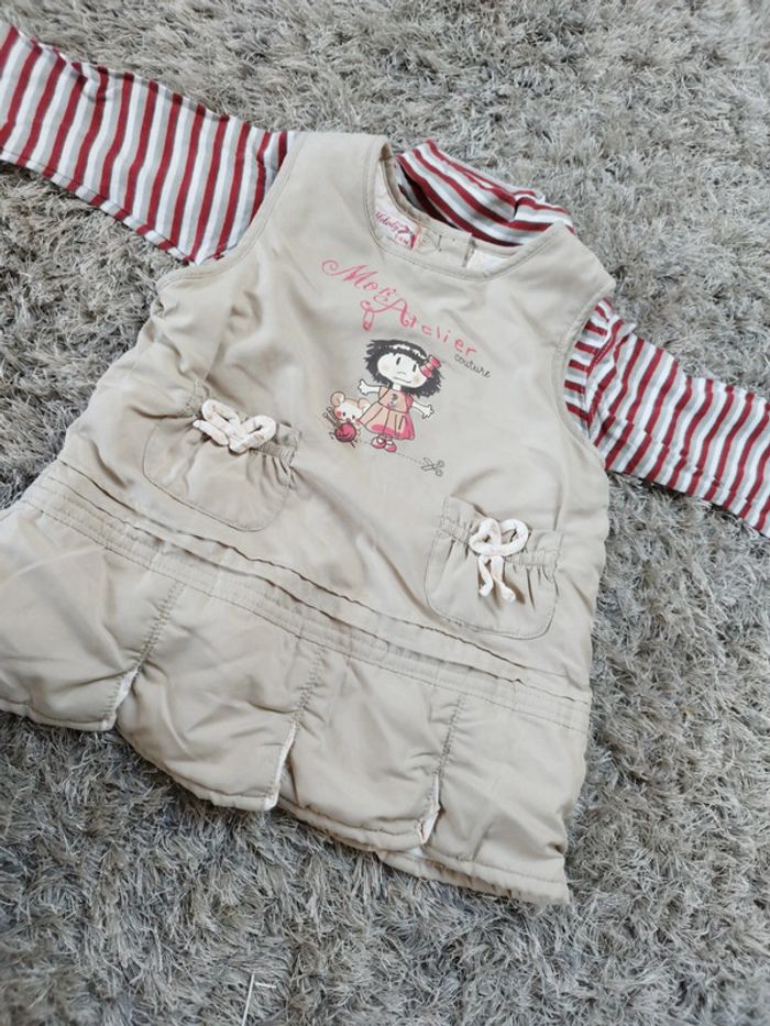 Ensemble bébé fille taille 6 mois - photo numéro 2