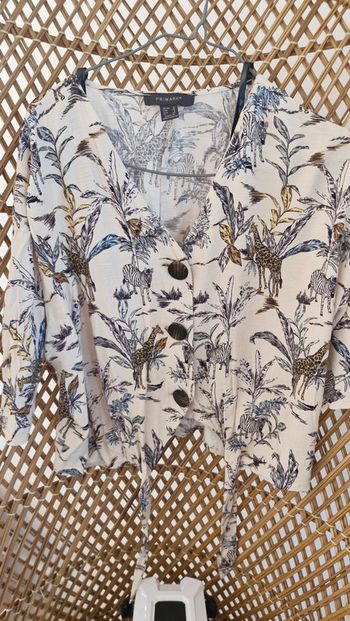 Chemisier Primark motif animaux