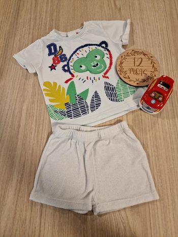 Ensemble été 2 pièces 12m 74cm