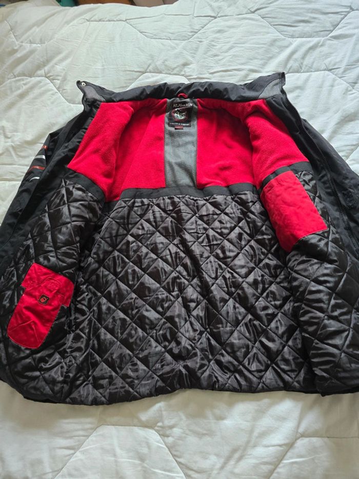 🌟 Manteau impermeable et coupe vent hiver noir Atlas For Men homme - Taille XL 🌟 - photo numéro 3
