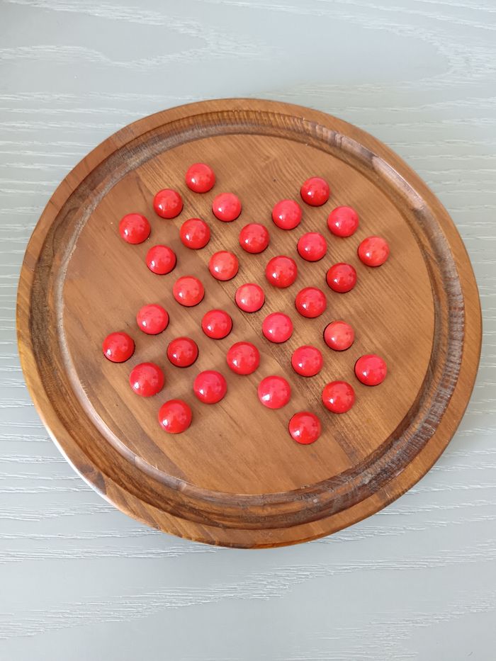 Solitaire en bois