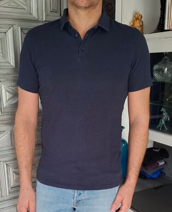 polo KIABI bleu marine