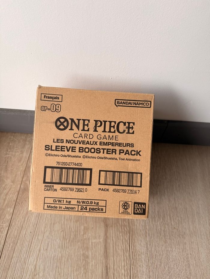One Piece - Case 24 Boosters sous blister - OP09 Les nouveaux Empereurs