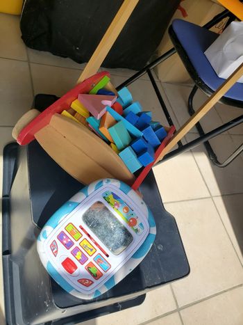 Chariot de marche +tablette
