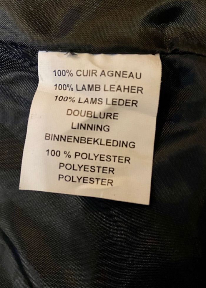 Blouson en cuir d’agneau - photo numéro 8