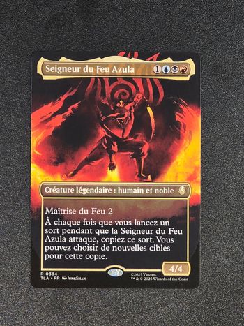 Magic the gathering - Seigneur du feu Azula -  Avatar, le dernier maître de l’air