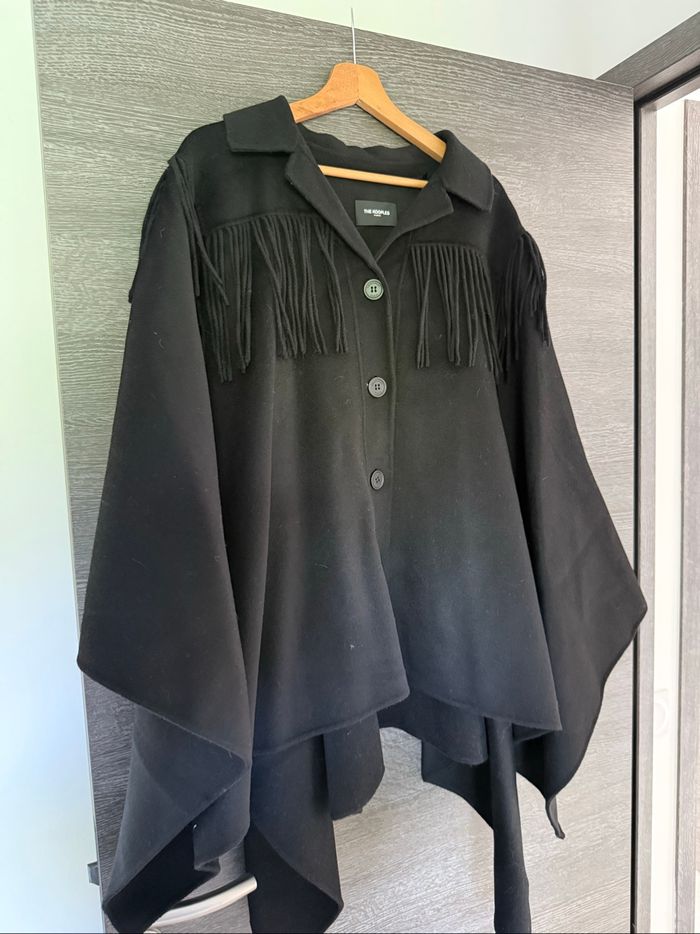 Pancho noir frangé  the kooples  TU
