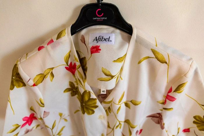 C46 chemise fleuri Afibel 40 - photo numéro 3