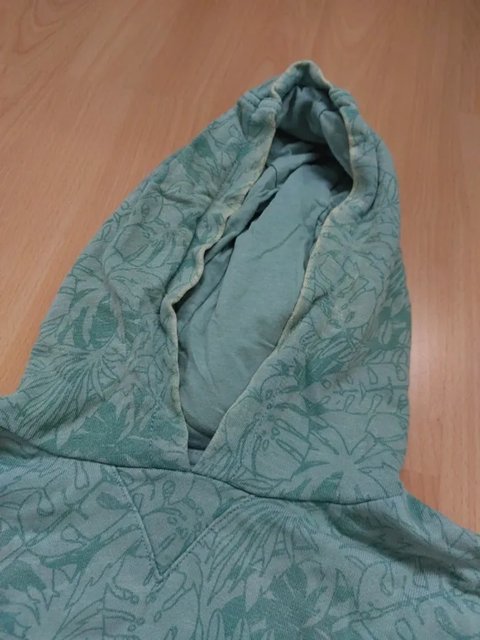 Sweat fin capuche effet used - photo numéro 4