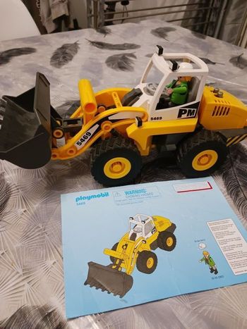 Chargeur chantier playmobil 5469