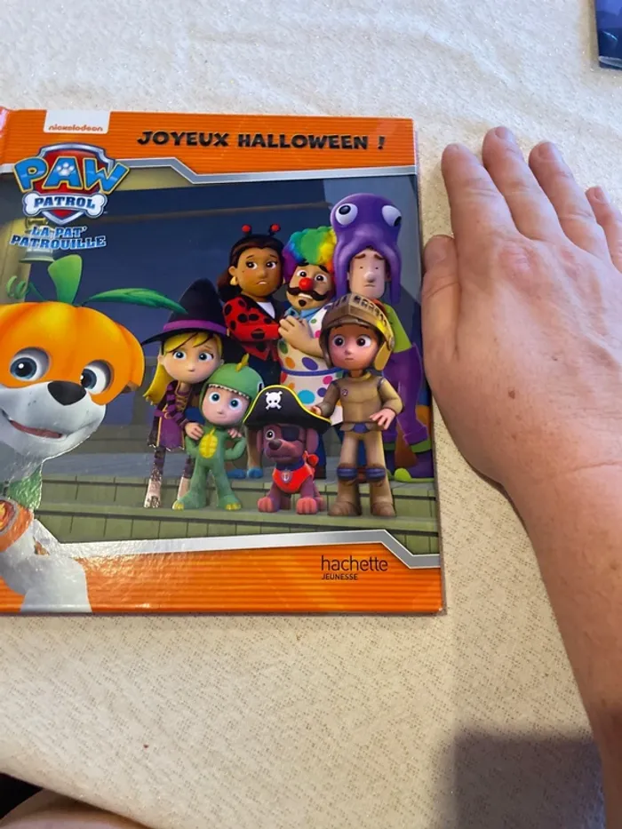 Lot de 2 livres pat patrouille joyeux Halloween et fleurus - photo numéro 14