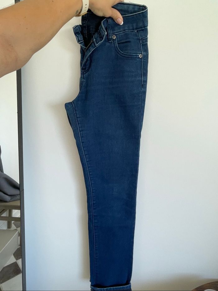 Jean skinny bleu - photo numéro 8