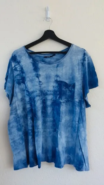 Tee-shirt bleu - Kiabi - taille 50/52