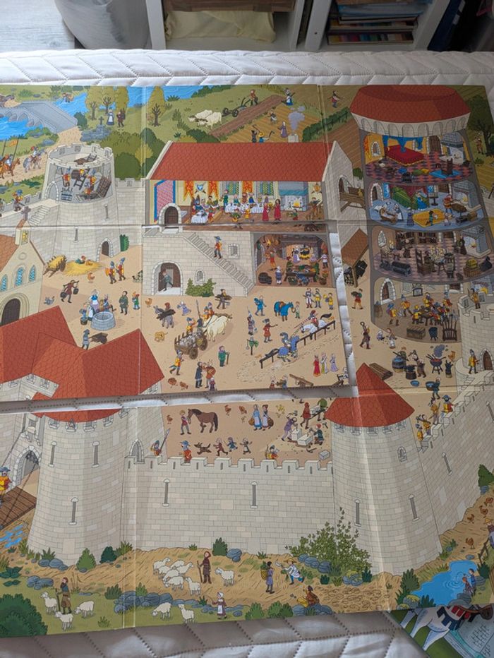 Lot de 2 livres sur les châteaux forts - photo numéro 5