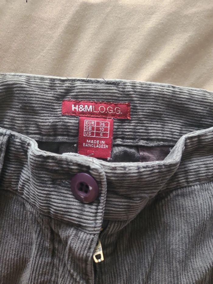 pantalon velour - photo numéro 2