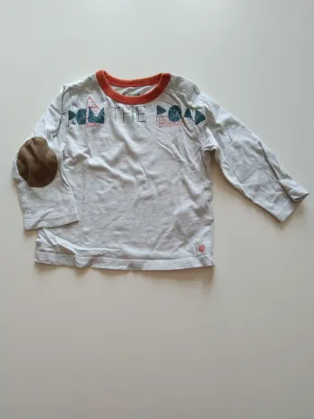 tee shirt manches longues garcon 12 mois kimbaloo