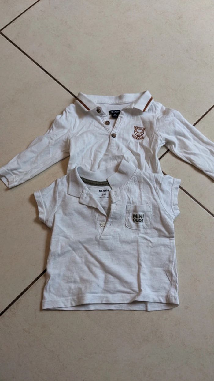 Lot de 2 t-shirts garçon 3 mois