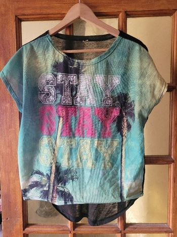 T-shirt aisselle a aisselle 59cm