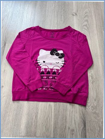 Pull vintage Hello Kitty Rose Taille S (XL Enfant)